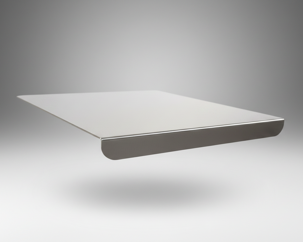 Stainless Steel Cutting Board - Darker Background