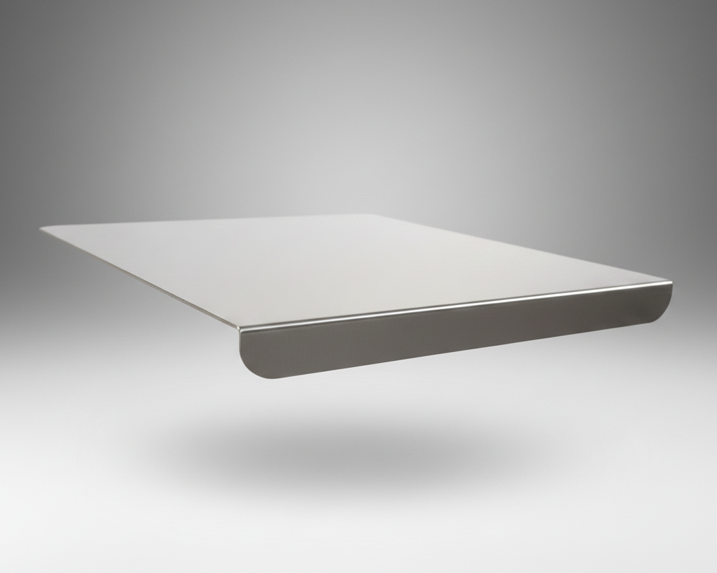 Stainless Steel Cutting Board - Darker Background
